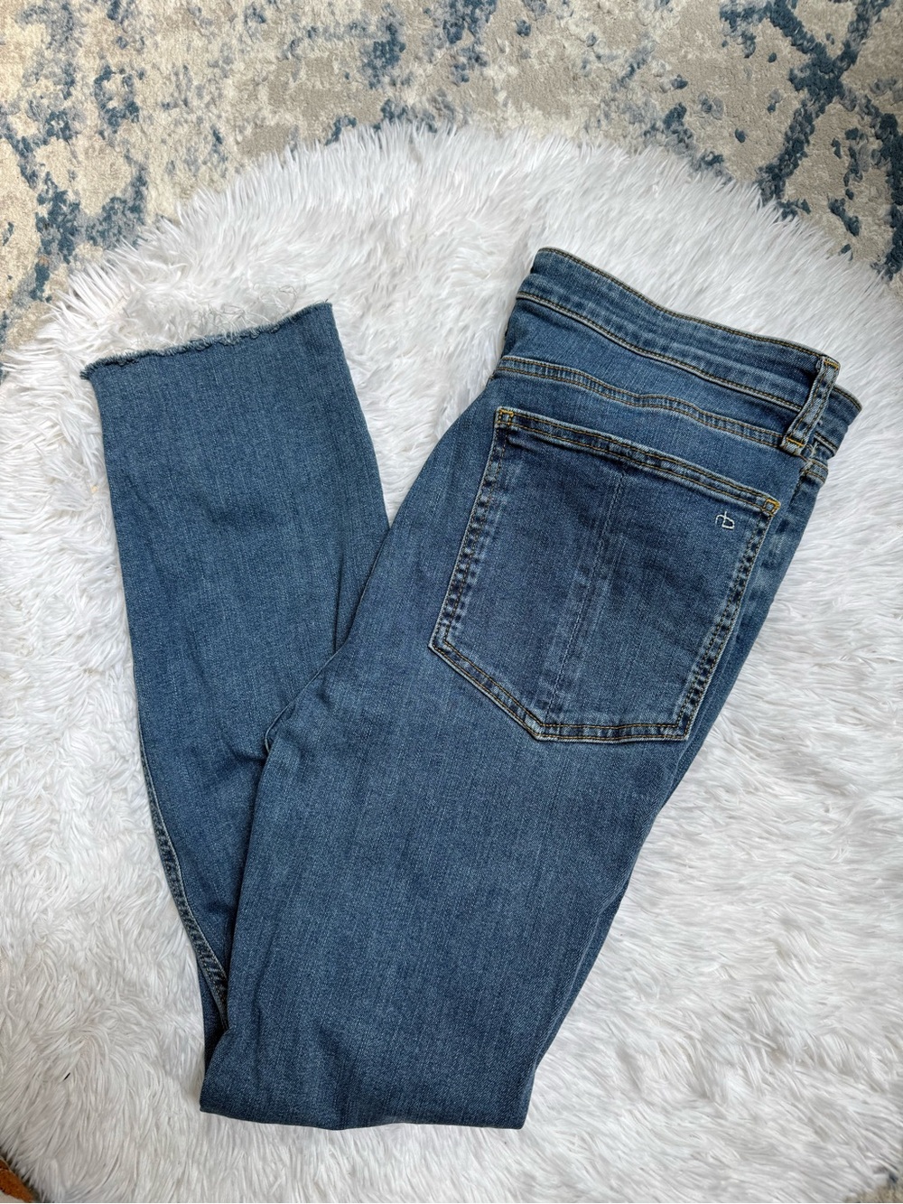 Rag & Bone Nina High-Rise Ankle Cigarette Jeans